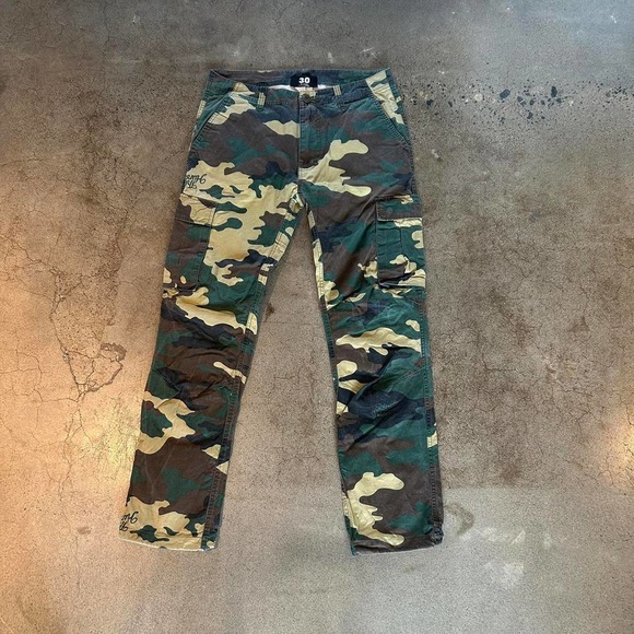 Vintage the hundreds camo cargo - Picture 1 of 3